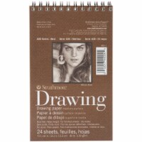 Strathmore Medium Drawing Spiral Paper Pad 4 X6 -24 Sheets