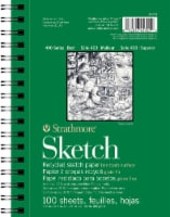 Pentalic Traditional Hardbound Sketchbook - Black, 110 sheets / 8.5 x 11 in  - Kroger