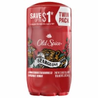 Old Spice® Wild Collection Anti-Perspirant & Deodorant Stick Bearglove 2-Pack Perspective: Main