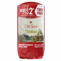 Old Spice® Anti-Perspirant & Deodorant Stick Timber with Sandalwood 2-Pack Perspective: Main