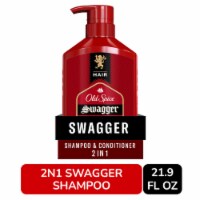 Old Spice Men's 2 in 1 Shampoo and Conditioner, Swagger Perspective: Main
