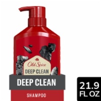 Old Spice Deep Clean Shampoo for Men with Charcoal Fresh and Clean Scent Perspective: Main