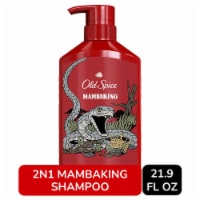 Old Spice Men's 2 in 1 Shampoo and Conditioner, MambaKing Perspective: Main