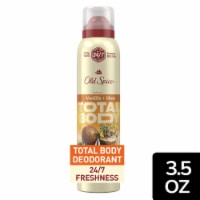 Old Spice Total Body Deodorant Aluminum Free Vanilla + Shea Dermatologist Tested Full Body Deodorant Perspective: Main