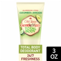Old Spice® Gentle Man's Total Body Cucumber + Avocado Deodorant Cream Perspective: Main