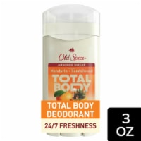 Old Spice Whole Body Deodorant Aluminum Free Stick Mandarin + Sandalwood Perspective: Main