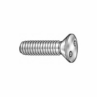 Tamper-Pruf Screw TRS,#4-40,Plain,3/8 L,50PK 121683