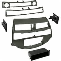 American International HONK852 Single/Double DIN Gun Metallic Stereo Dash Kit for 2008-201