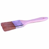 Weiler 804-40066 1 in. Chip & Oil Brush, White Bristle Wood Handle