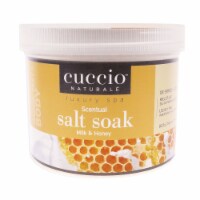 Luxury Spa Scentual Salt Soak - Milk and Honey by Cuccio Naturale for Unisex - 29 oz Bath