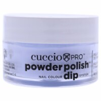 Cuccio Colour Pro Powder Polish Nail Colour Dip System  Peppermint Pastel Blue Nail Powder 0.