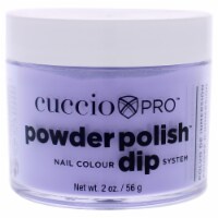 Cuccio Colour Pro Powder Polish Nail Colour Dip System  Grape Crush Deep Purple Nail Powder 1