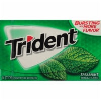 Trident Spearmint Sugar Free Gum