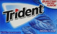 Trident Original Flavor Sugar Free Gum