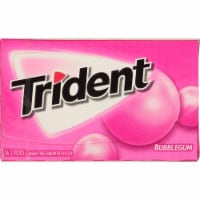 Trident Bubblegum Sugar Free Gum