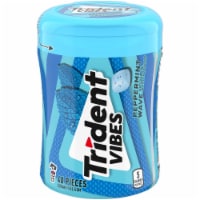 Trident Vibes Peppermint Wave Sugar Free Gum Perspective: Main