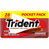 Trident Cinnamon Sugar Free Gum Perspective: Main