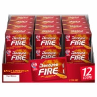 Dentyne Fire Spicy Cinnamon Sugar Free Gum Perspective: Main