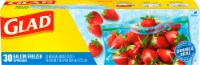 Glad Freezer Gallon Zipper Bags Perspective: Main