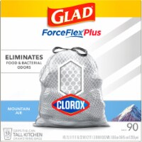 Glad® ForceFlex Plus with Clorox Mountain Air Scent Tall Trash Bags Perspective: Main