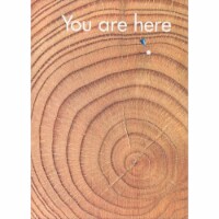 Avanti You Are Here A-Press Birthday Card Perspective: Main