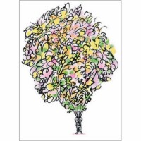 Avanti Big Bouquet A-Press Thank You Card Perspective: Main