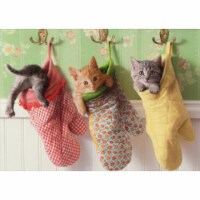 Avanti Kittens In Oven Mitts Funny Cat Mother's Day Card Perspective: Main