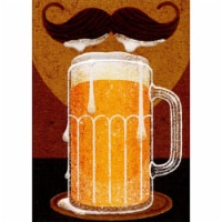 Avanti Mustache And Mug A-Press Father's Day Card Perspective: Main