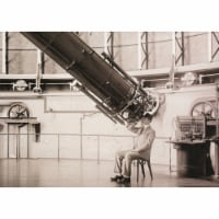 Avanti Press Greeting Card Man In Observatory Perspective: Main