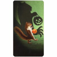 Avanti Creepy Squirrel Shadow Humorous Little Big Funny Oversized Halloween Card Perspective: Main