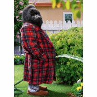 Avanti Gorilla Garden Hose Funny Father's Day Card Perspective: Main