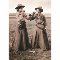 Avanti Press Greeting Card Women Gunslingers Perspective: Main