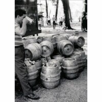 Avanti Press Greeting Card Guy With Empty Kegs Perspective: Main