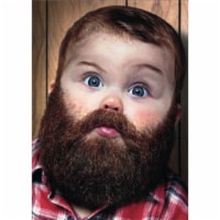 Avanti Press Greeting Card Birthday Baby with Full Beard Perspective: Main