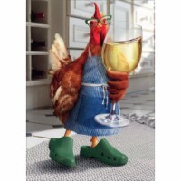 Avanti Chicken Mom Holding Wine Glass Funny / Humorous Mother's Day Card Perspective: Main
