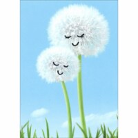 Avanti Mom and Child Dandelions Cute Mother's Day Card for Mom Perspective: Main