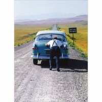 Avanti Press Greeting Cards Birthday Old Man Pushing Car Perspective: Main