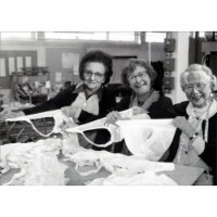 Avanti Press Greeting Cards Birthday Women Stretching Underwear Perspective: Main