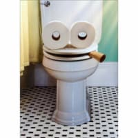 Avanti Press Greeting Card Always Funny Toilet Face Perspective: Main