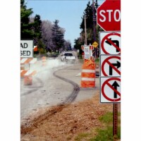 Avanti Press Greeting Cards Goodbye Road Sign Fun Perspective: Main
