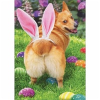 Avanti Press Greeting Cards Easter Dog Butt Bunny Ears Perspective: Main