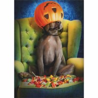 Avanti Press Greeting Cards Halloween Dog Pumpkin Bucket Head Perspective: Main