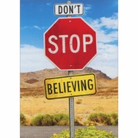 Avanti Press Greeting Card Encouragement- Don't Stop Sign Perspective: Main
