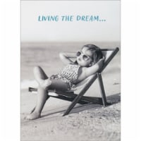 Avanti Press Greeting Cards Birthday- LITTLE KID RELAXING ON BEACH Perspective: Main