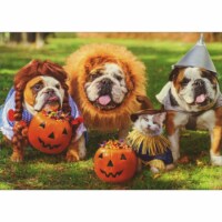 Avanti Press Greeting Cards Halloween Bulldogs in Costumes Perspective: Main