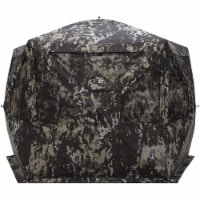 Barronett Blinds Pentagon Crater Core Pop Up Ground Hunting Blind Shelter, Camo