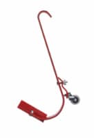 Qualcraft Steel Red Ladder Hooks 1 pk - Total Qty: 1; Each Pack Qty: 1