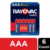 Rayovac® Fusion Alkaline AAA Batteries - 6 Pack