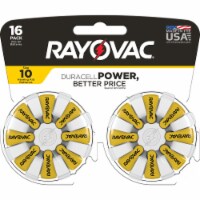 Rayovac Hearing Aid Zinc 10 Batteries - 16 Pack Perspective: Main