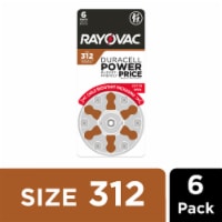 RAYOVAC® Size 312 Hearing Aid Batteries Perspective: Main